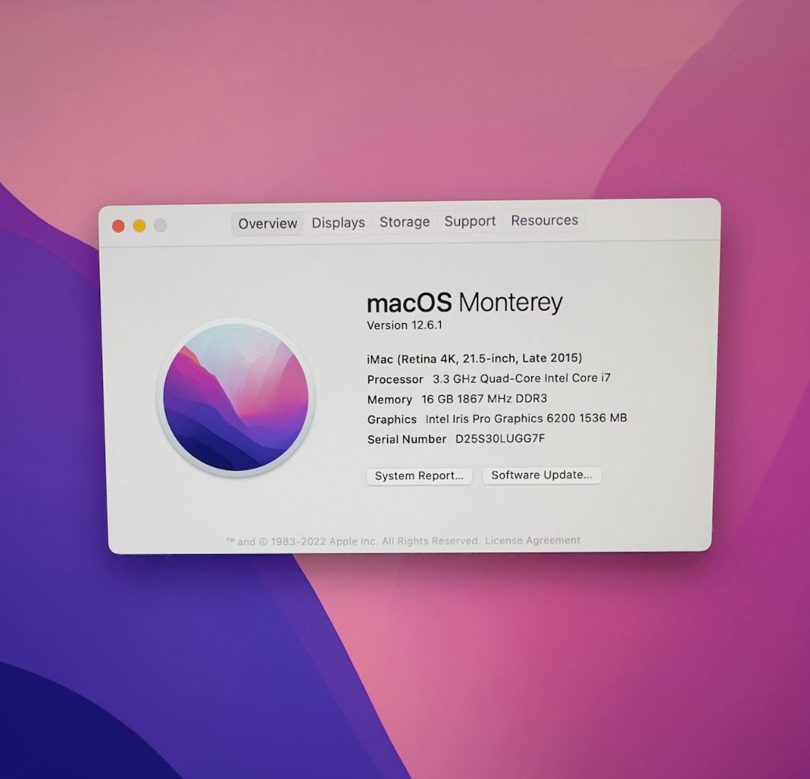 iMac 2016 view 3